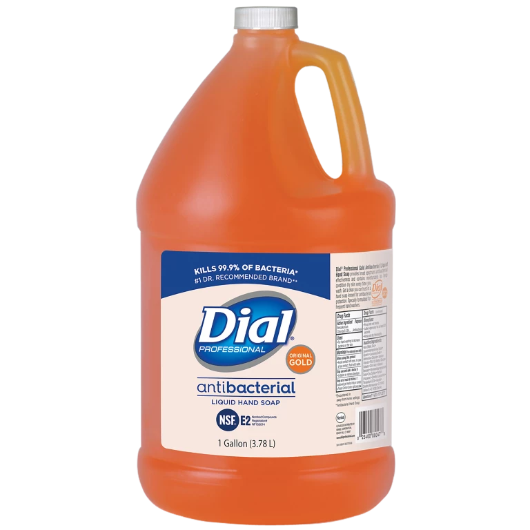Soap Liquid Dial® Gold Antibacterial Liquid Hand Soap Gallon Refill (1/EA 4/CS) by Dial Corporation  ID 2340088047